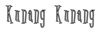 Kunang Kunang font